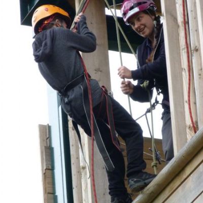 Abseiling