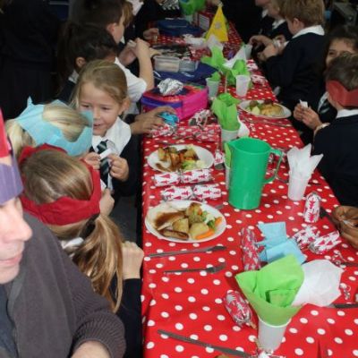 School Christmas Lunch 2017