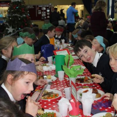 School Christmas Lunch 2017