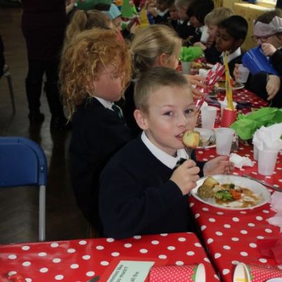 School Christmas Lunch 2017