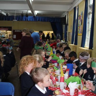 School Christmas Lunch 2017