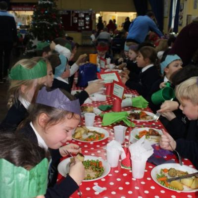 School Christmas Lunch 2017