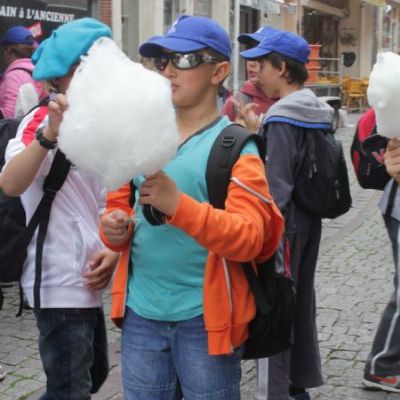 More candy floss!