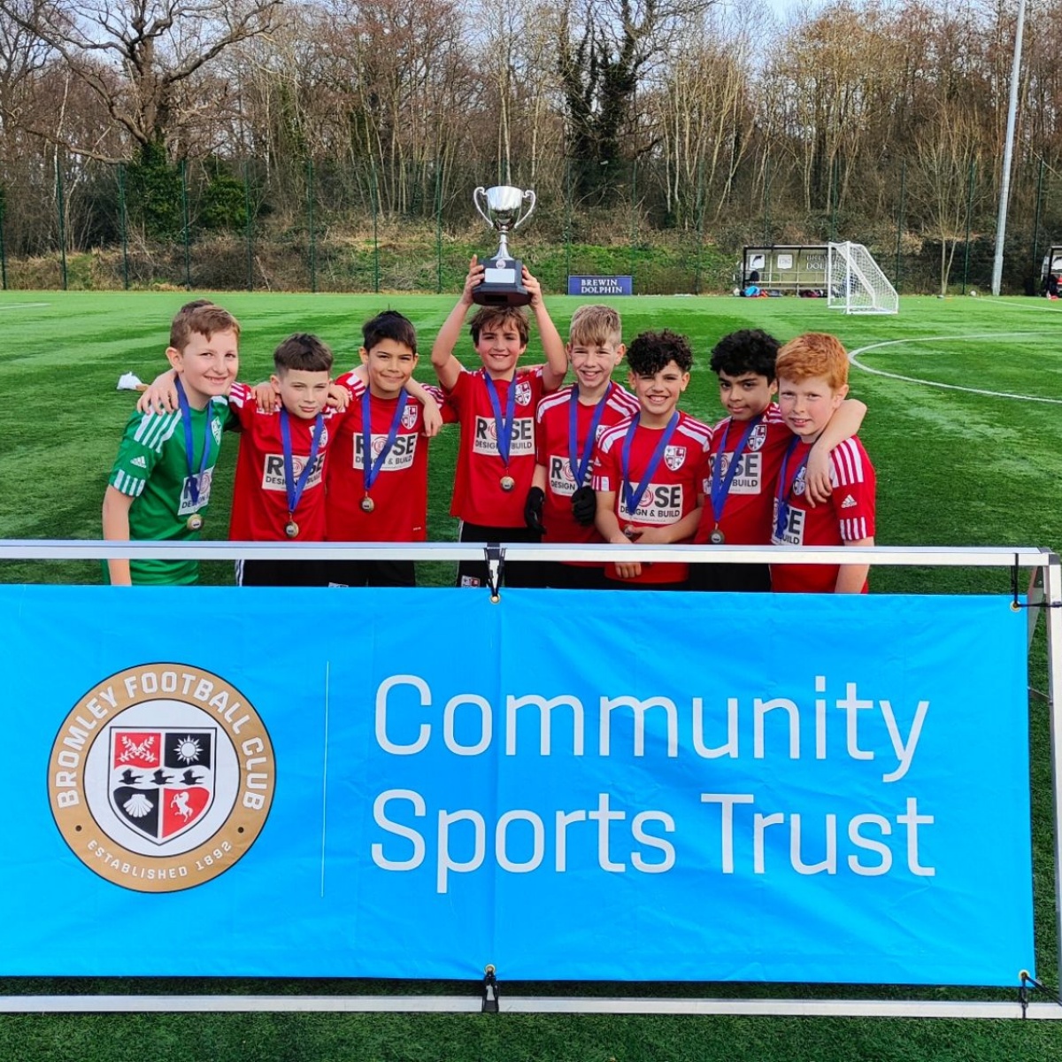 National League Trust U11 Regional Champions 2023! West Byfleet